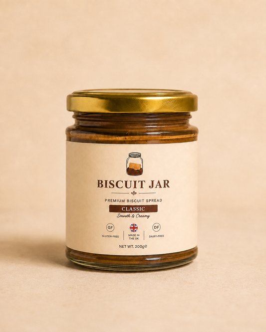 Biscuit Jar Dairy-Free – Gluten-Free Caramelised Biscuit Spread (200g)